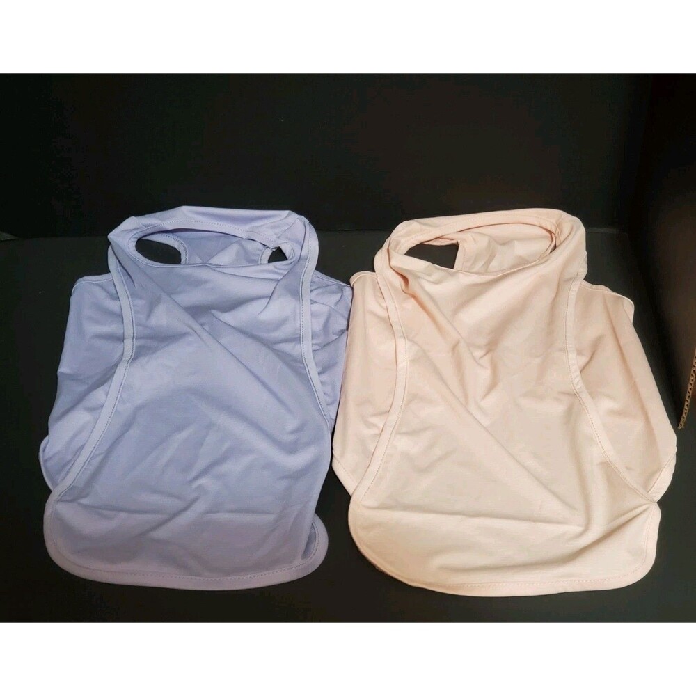 Dog Cooling XL Breathable UV Protection Machine Washable Pink Purple 2Pk Tshirts